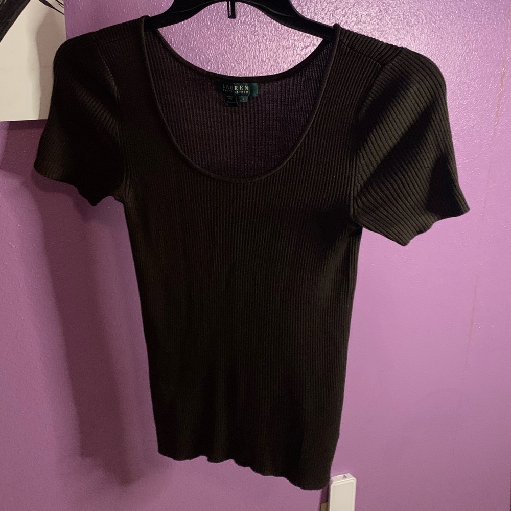 Ralph Lauren brown tee